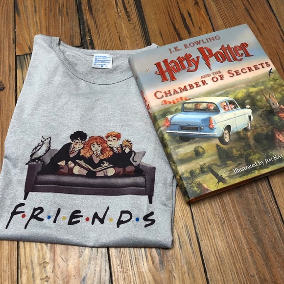 One 2X left!! NWT Harry Potter Friends Shirt - Picture 2 of 2